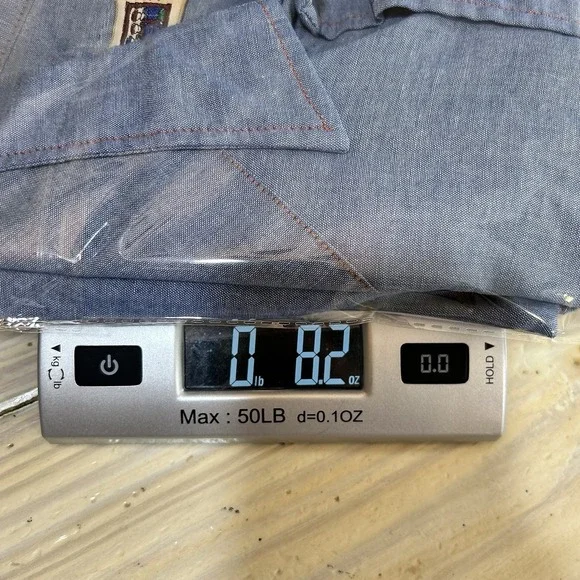 Vintage 90's Big Mac Blue Shirt Chambray Work Wear Pearl Snap Size 2XL Big USA - Picture 15 of 15